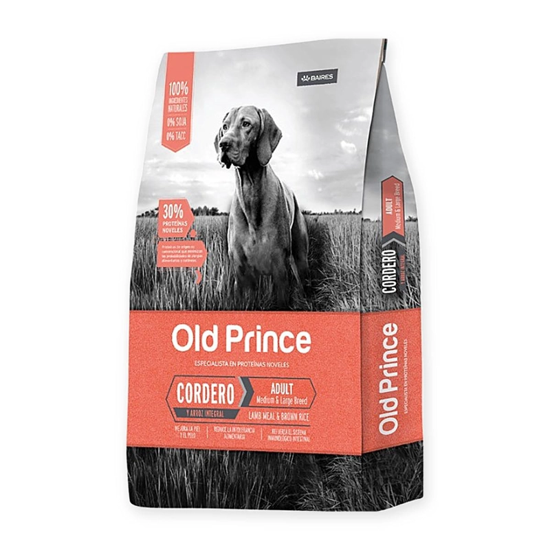 OLD PRINCE ADULTO CORDERO Y ARROZ 15 KG - 1