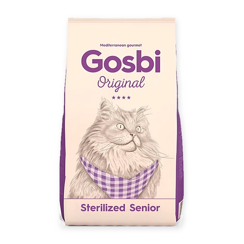 GOSBI ORIGINAL CAT SENIOR STERILIZED 3 KG - 1