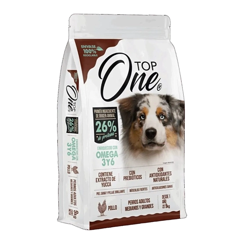 TOP ONE DOG ADULTO M/G 18 KG - 1