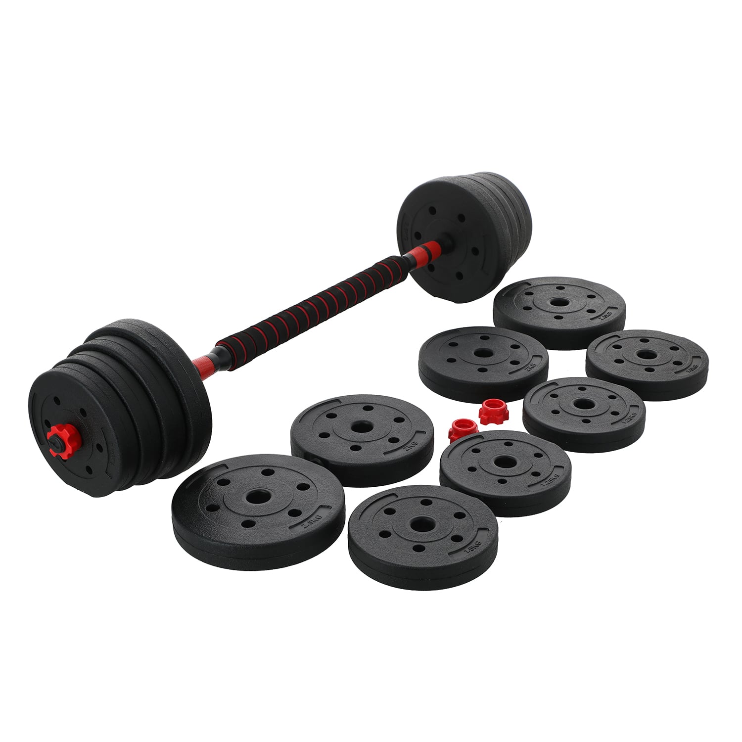 SET BODYTRAINER MANCUERNA AJUSTABLE MAS EXTENSIÓN 15 KG - 3