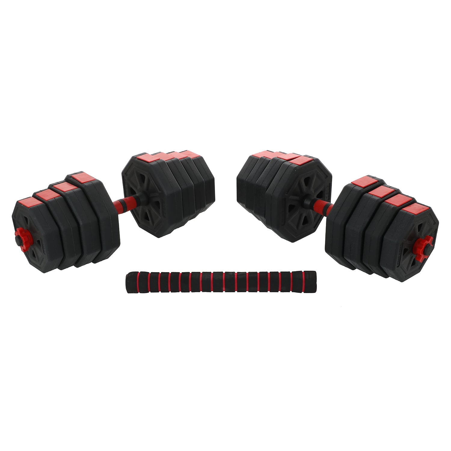SET BODYTRAINER MANCUERNA HEXAGONAL AJUSTABLE 30 KG - 5