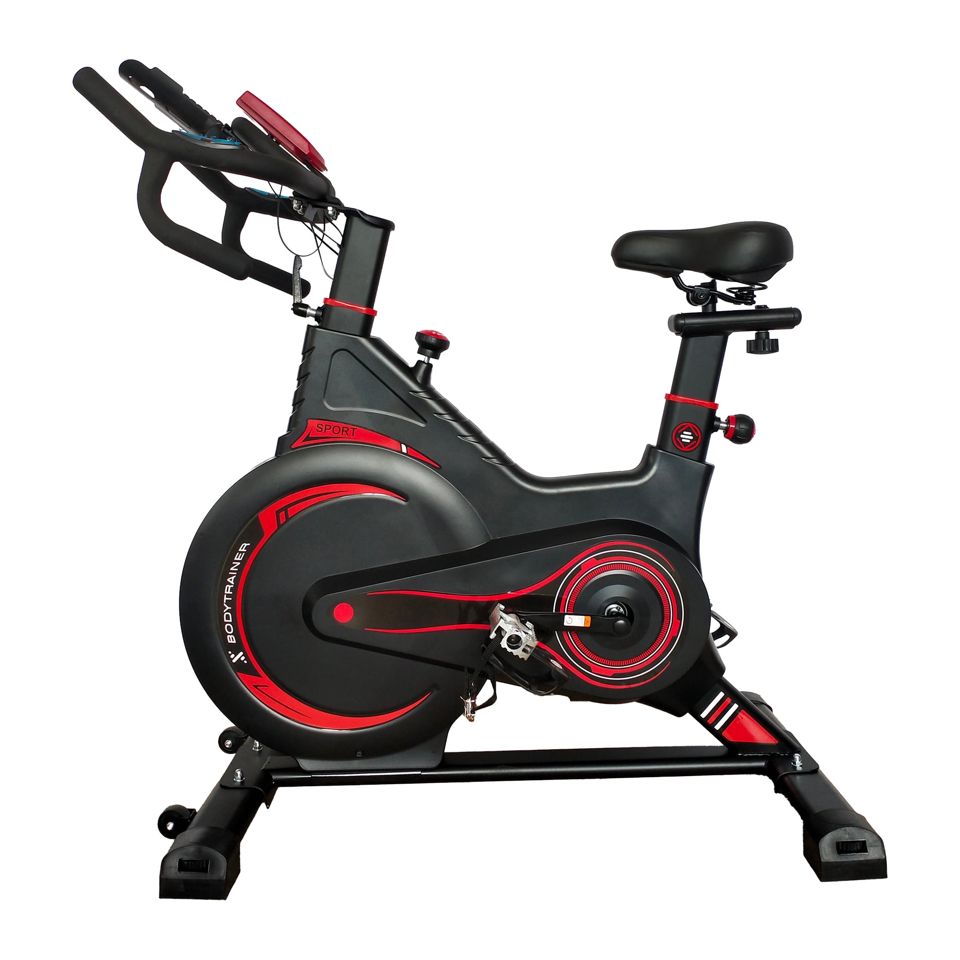 BICICLETA SPINNING MAGNÉTICA 5KG BODYTRAINER MG5 CON SENSOR - 1