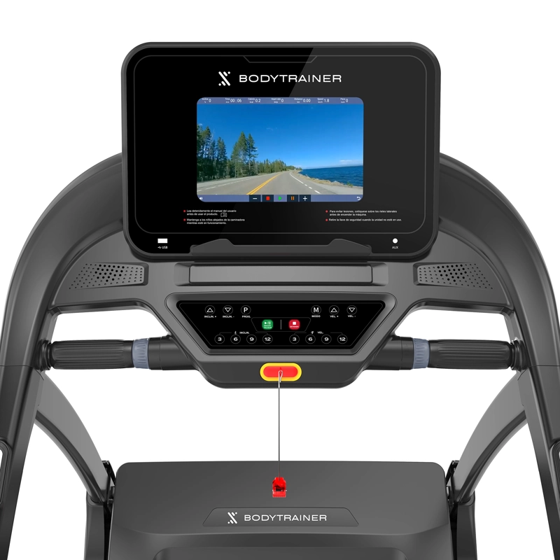 TROTADORA CON PANTALLA BODYTRAINER RN820 20 KM/H CON APPS - 9