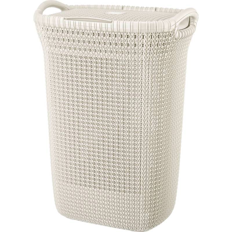 CESTO CANASTO PARA ROPA KHIPU 60 LTS CON TAPA - 1