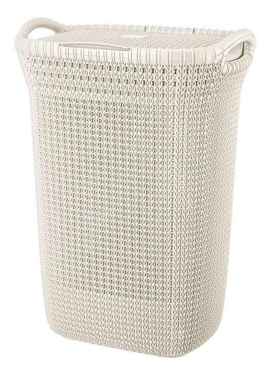 CESTO CANASTO PARA ROPA KHIPU 60 LTS CON TAPA - 2