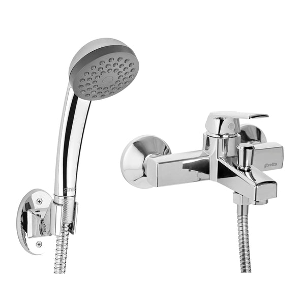 MONOMANDO LLAVE GRIFO PARA TINA DUCHA MODELO MODENA CROMO - 1
