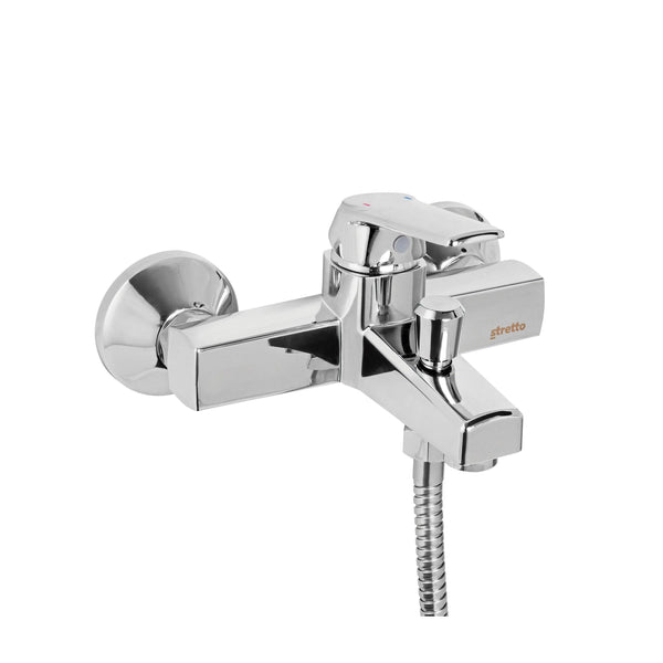 MONOMANDO LLAVE GRIFO PARA TINA DUCHA MODELO MODENA CROMO - 2