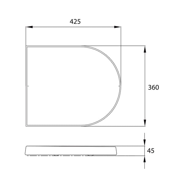 TAPA STRETTO ASIENTO UREA SOFT CLOSE WC INODORO ACROS - 4
