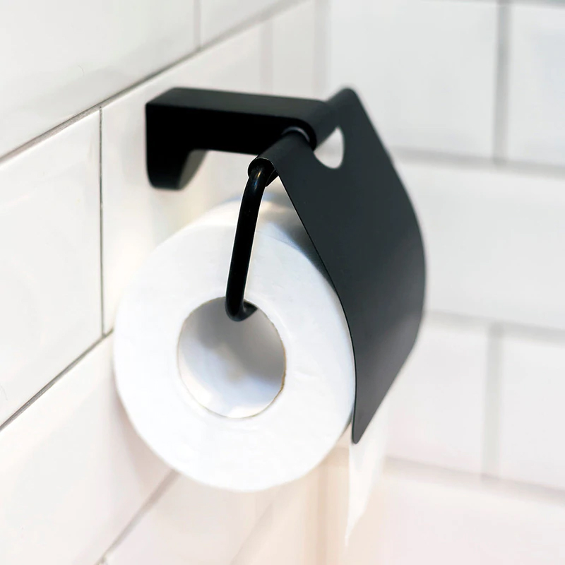 ACCESORIO GRIFERÍA STRETTO DESSIN PORTA PAPEL HIGIÉNICO SOPORTE ROLLO - 2