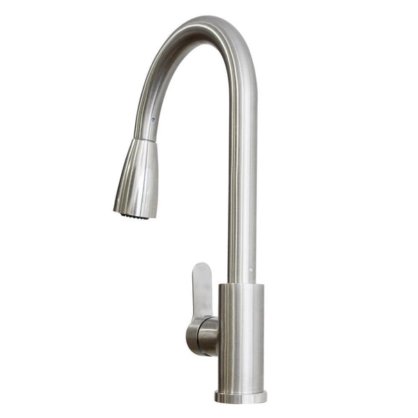 MONOMANDO LAVAPLATOS LLAVE EXTRAIBLE MODELO VELETRI - 3