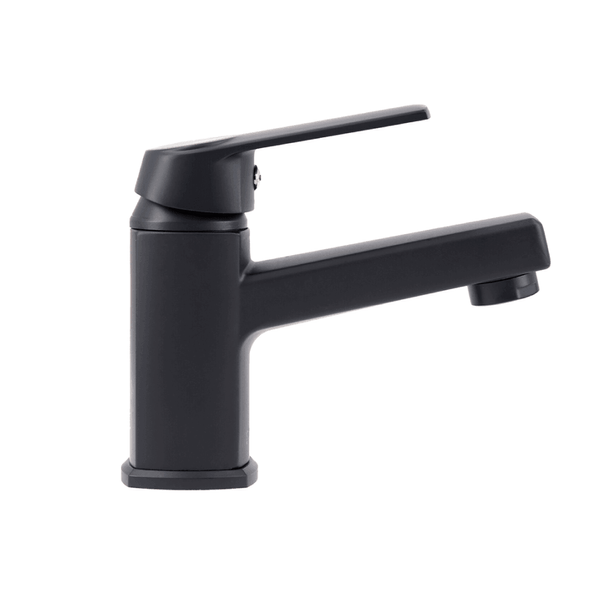 MONOMANDO STRETTO LAVATORIO LLAVE GRIFO MODELO NEGRO MATE MÓDENA - 2