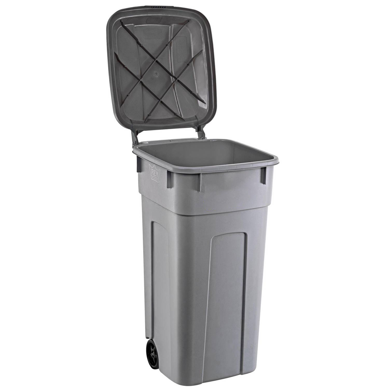 BASURERO PAPELERO CONTENEDOR 93L CON TAPA - 2