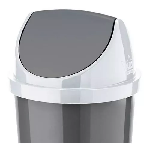BASURERO REYPLAST AURA PAPELERO VAIVEN GIGANTE MODELO 45L - 2