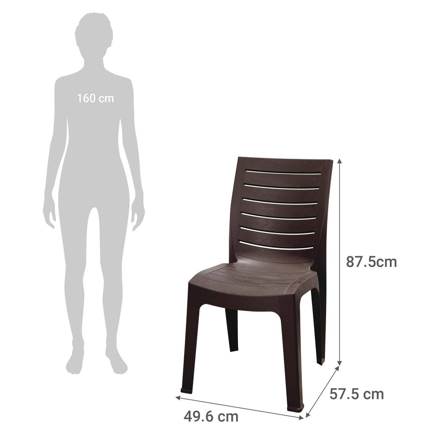 SILLA ROBLE PARA COMEDOR/TERRAZA/CAMPING - 2