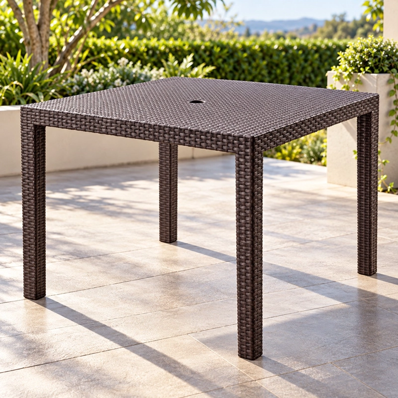 MESA TAVARUA RATAN 95X95 - 1