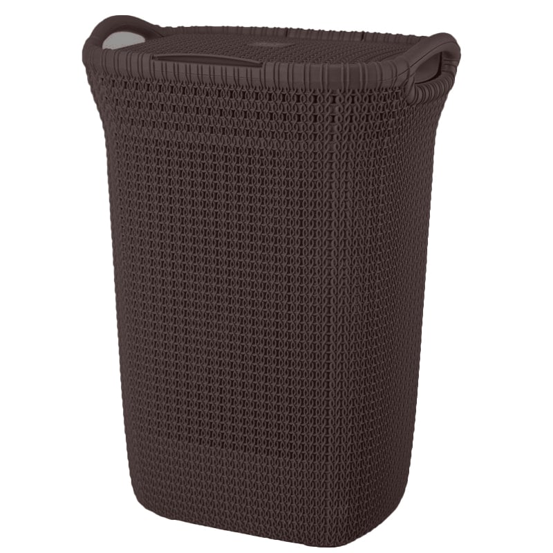 CESTO CANASTO PARA ROPA KHIPU 60 LTS CON TAPA - 1
