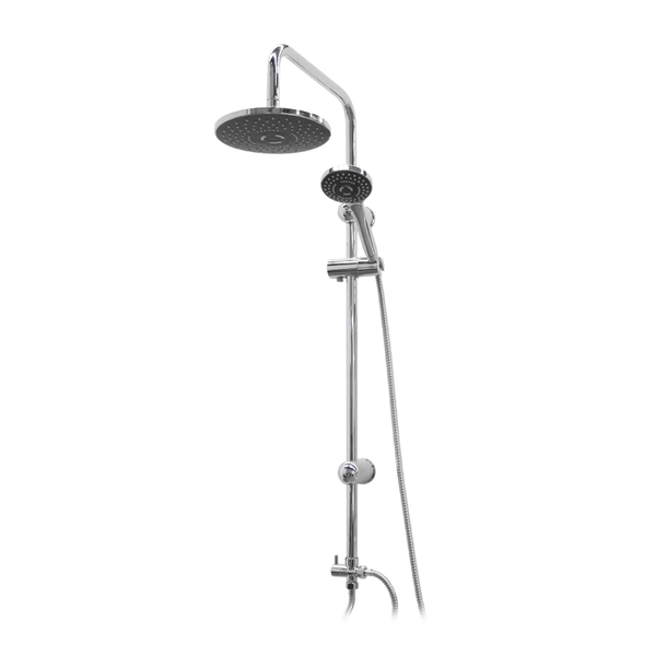 COLUMNA DUCHA STRETTO GRIFO PLATO LLAVE MODELO RIMINI - 2