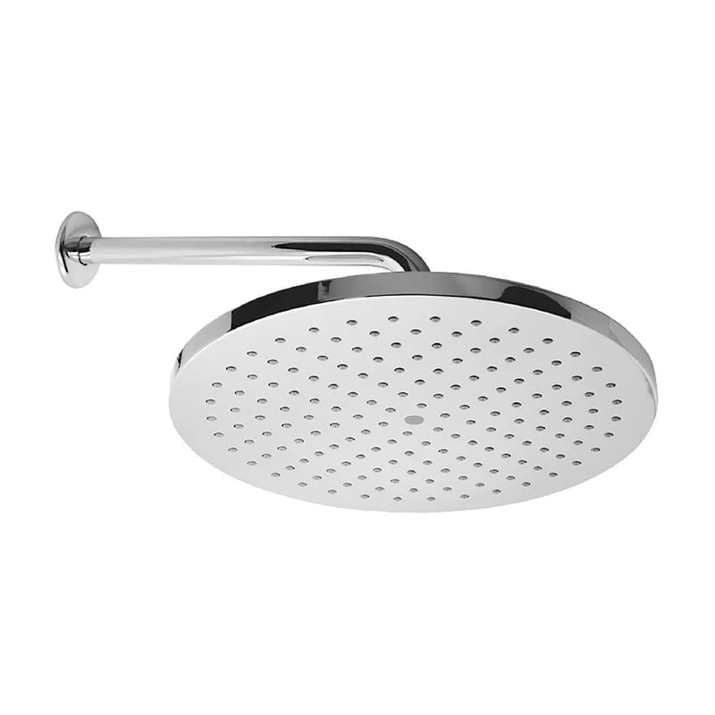 PLATO DUCHA REGADERA GRIFO CROMO 30 CM + BRAZO STRETTO - 1
