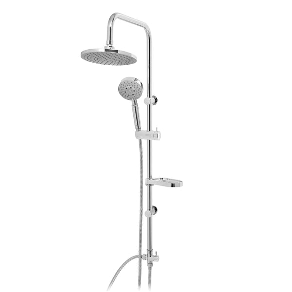 COLUMNA DUCHA STRETTO GRIFO PLATO LLAVE MODELO VENTI CROMO - 1