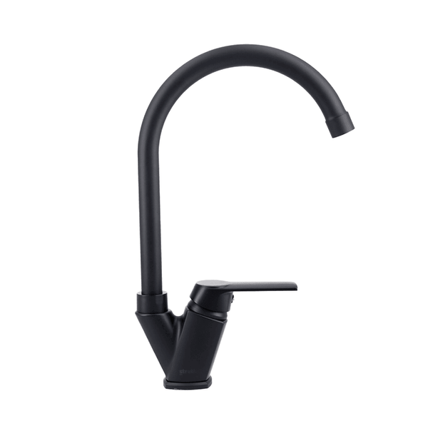 MONOMANDO STRETTO GRIFO LLAVE LAVAPLATOS FREGADERO MÓDENA NEGRO - 2