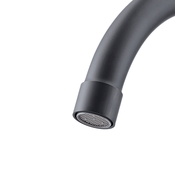 MONOMANDO STRETTO GRIFO LLAVE LAVAPLATOS FREGADERO MÓDENA NEGRO - 3