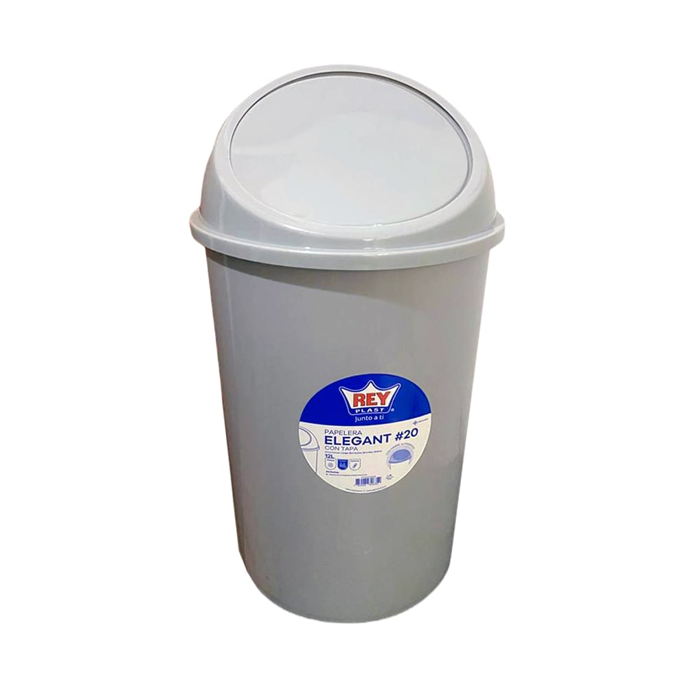 BASURERO REYPLAST ELEGANT CIERRE AUTOMÁTICO 12L - 1