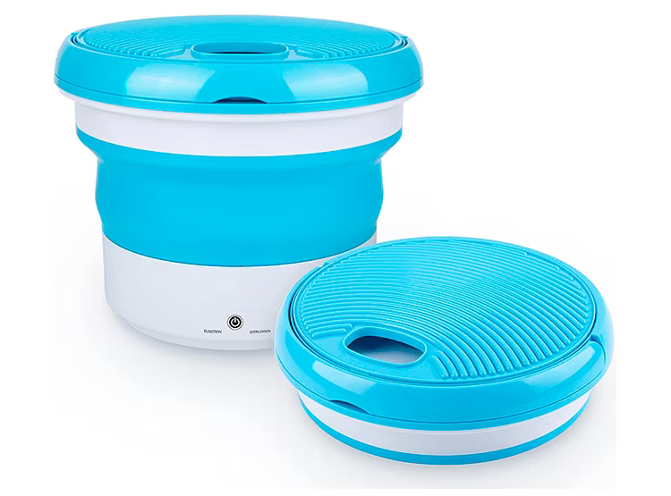 LAVADORA PLEGABLE PORTÁTIL ULTRASÓNICA MINI - 1