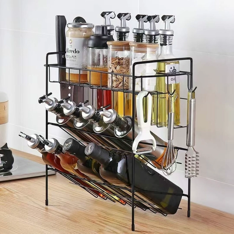 ORGANIZADOR RACK ESPECIERO MULTIFUNCIONAL 3 NIVELES - 1