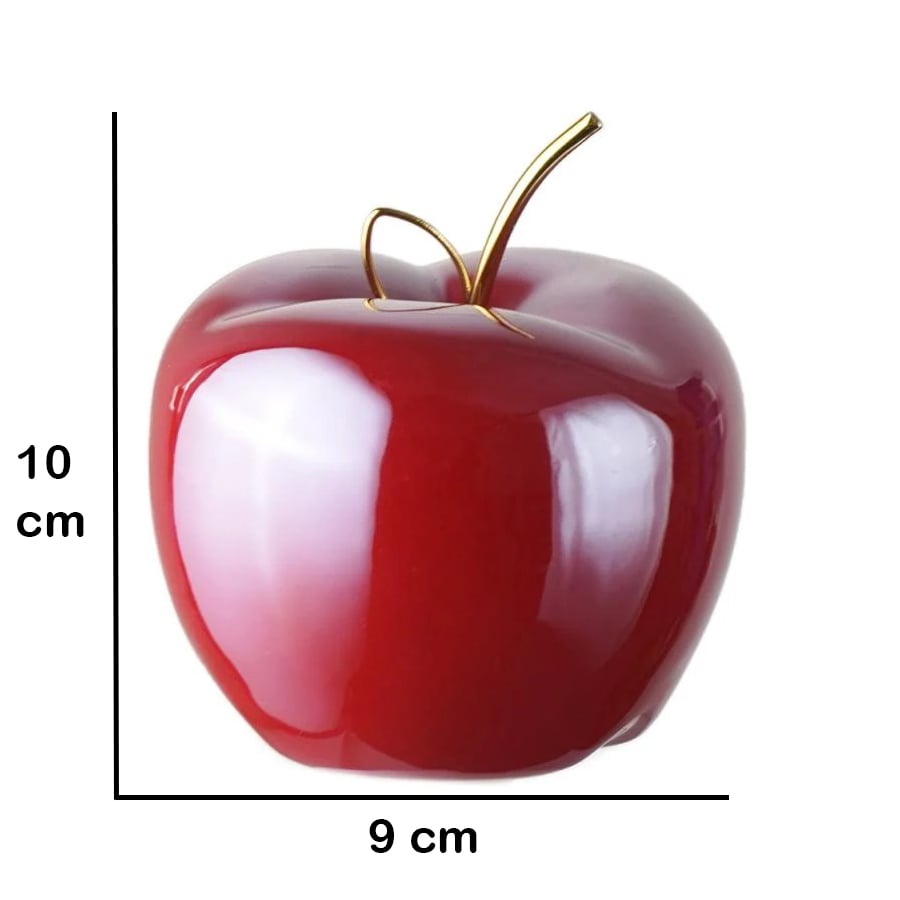 ESCULTURA FRUTAL FIGURA DECORATIVA MANZANA - 2