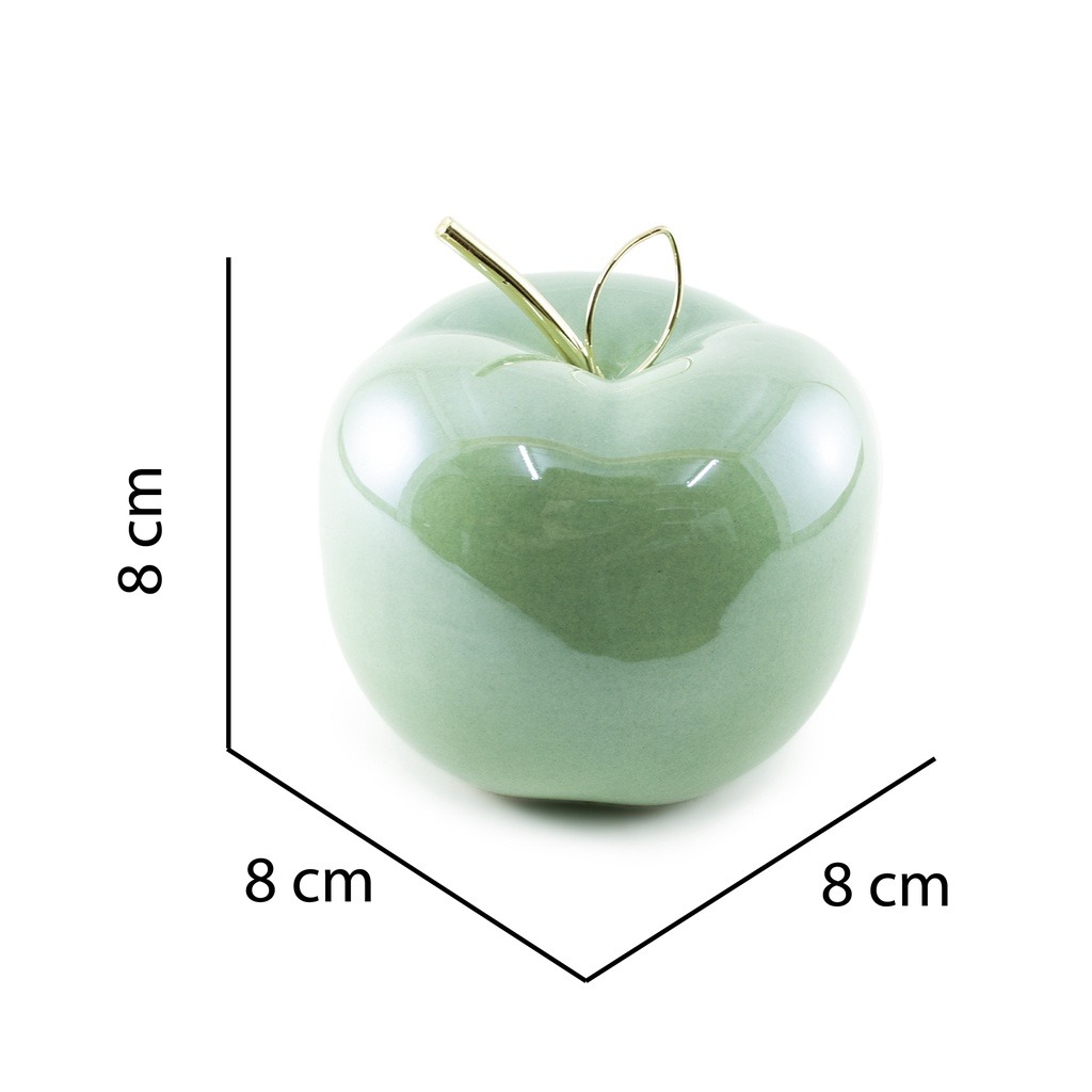 ESCULTURA FRUTAL FIGURA DECORATIVA MANZANA - 2