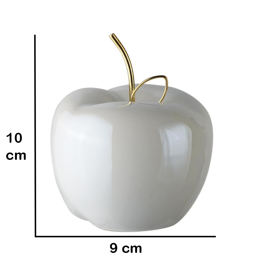 ESCULTURA FRUTAL FIGURA DECORATIVA MANZANA - 2