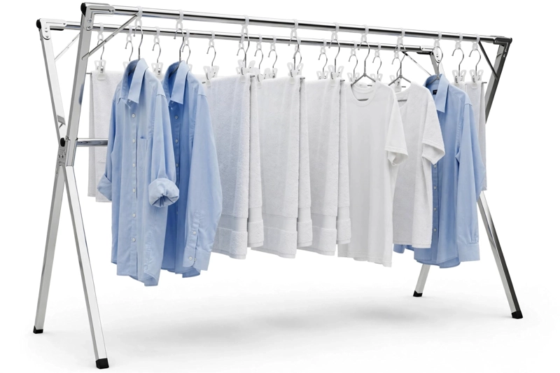 TENDEDERO DE ROPA EXTENSIBLE PLEGABLE MODELO X - 3