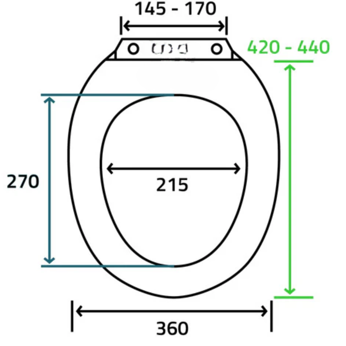 ASIENTO WC COLOMBA - 5