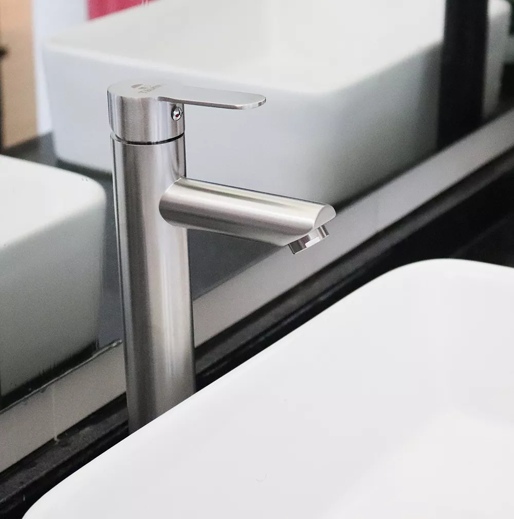 MONOMANDO LAVATORIO MODERN INOX - 2