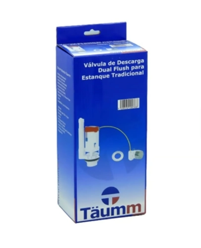 VALVULA DE DESCARGA DUALFLUSH PARA ESTANQUE TRADIC. TAUMM - 3