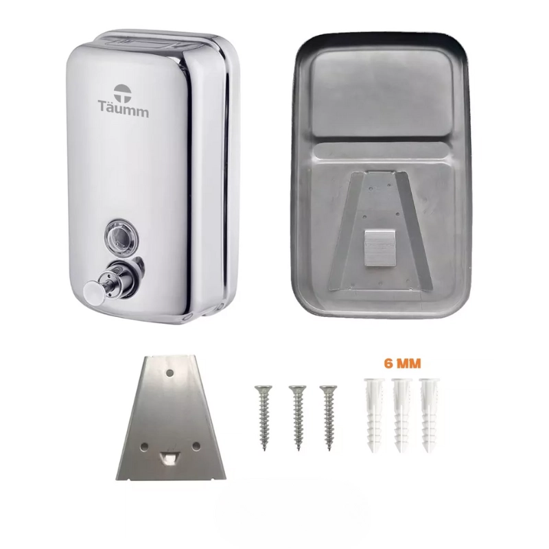 DISPENSA JABON AL MURO 800 ML TAUMM - 4