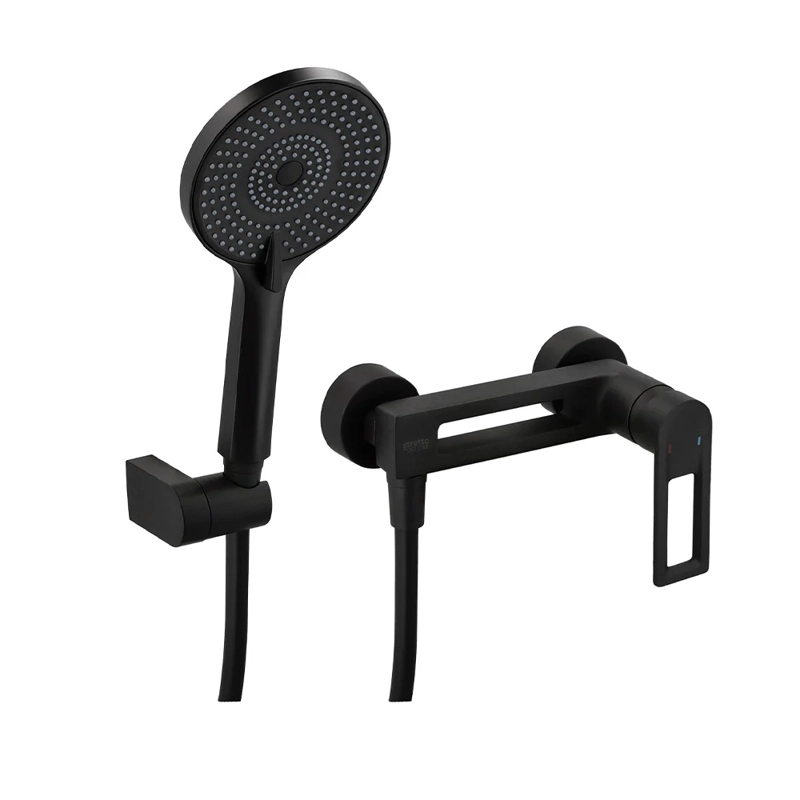 LLAVE GRIFO MONOMANDO DUCHA MANERAL ANTICALCAREO MODELO TARENTO - 2