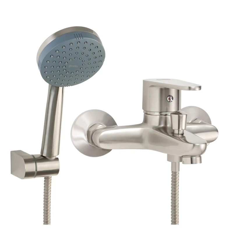 MONOMANDO LLAVE GRIFO TINA DUCHA MODELO DESSIN MARCA STRETTO - 1