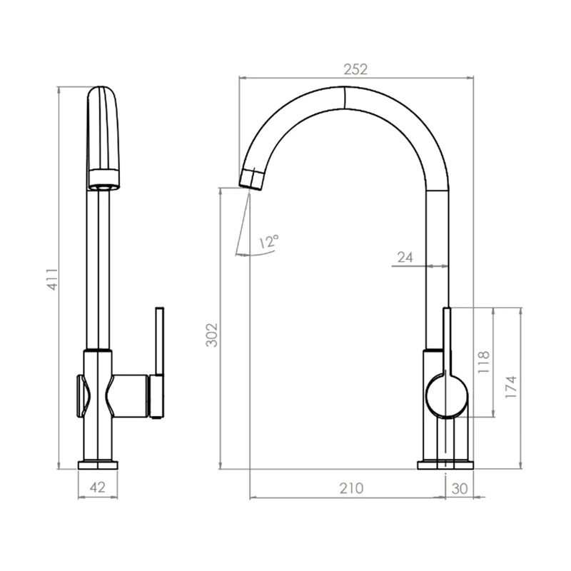 MONOMANDO PARA LAVAPLATOS MODELO RAVELLO MARCA STRETTO - 6