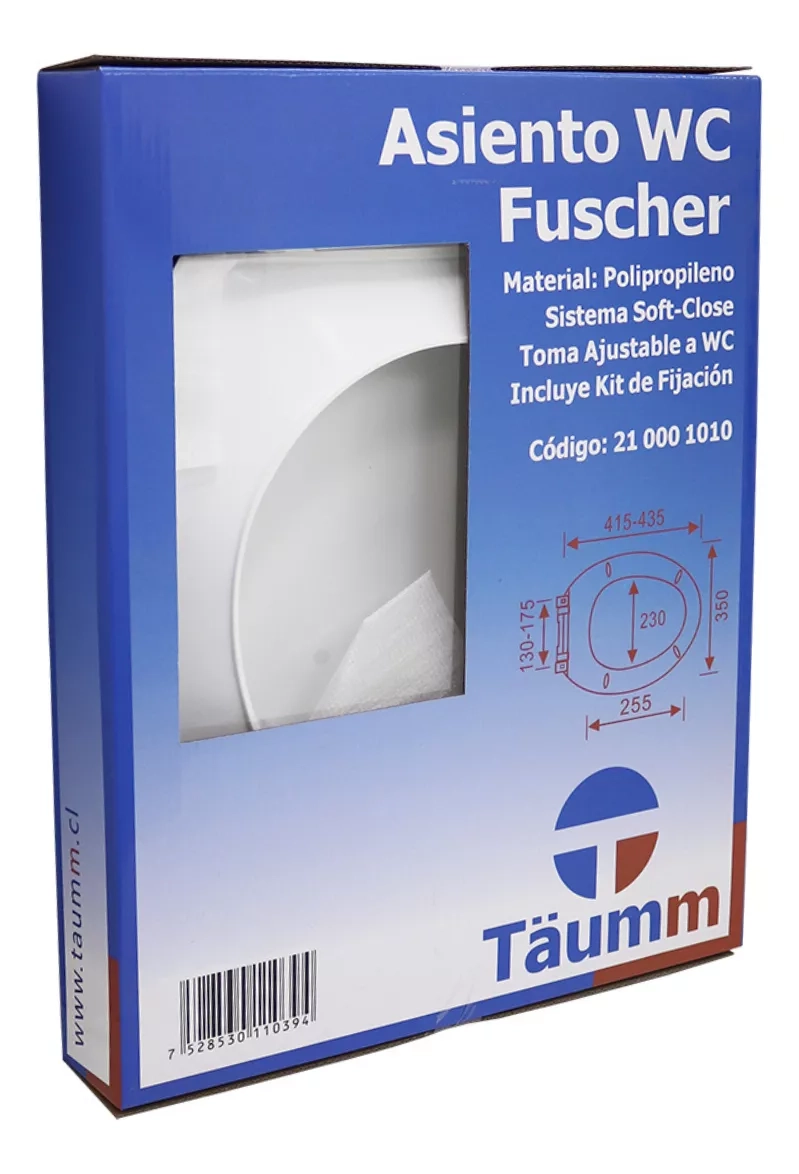 ASIENTO WC FUSCHER - 4