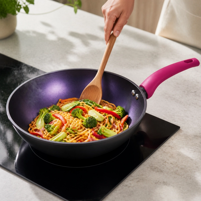 WOK ANTIADHERENTE VITTA 28CM - 3