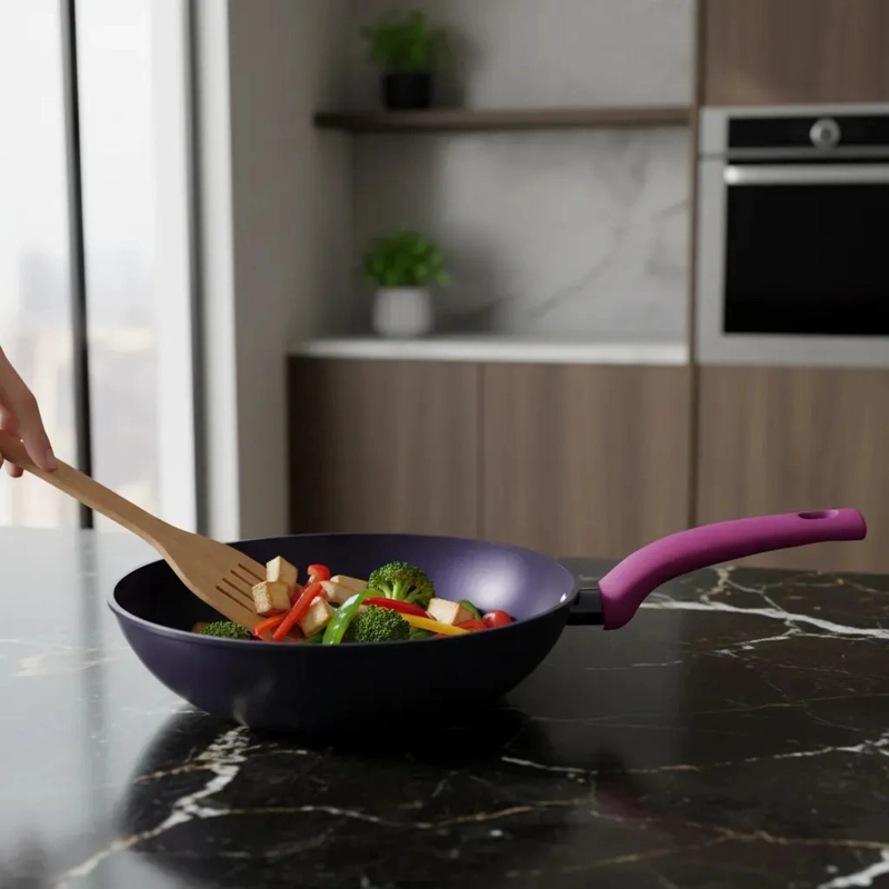 WOK ANTIADHERENTE VITTA 28CM - 4