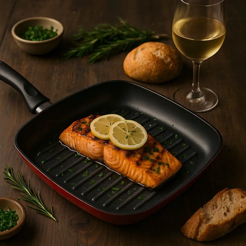SARTEN ASADOR ANTIADHERENTE MAGEFESA CORAL - 4