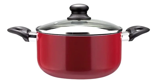 BATERIA DE COCINA SLIDE MARMICOC 9 PIEZAS ROJA - 3