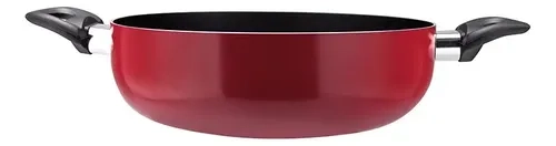 BATERIA DE COCINA SLIDE MARMICOC 9 PIEZAS ROJA - 5