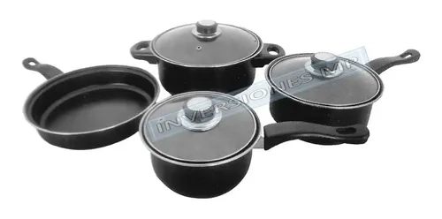 BATERIA DE COCINA 8 PIEZAS CHAMPAGNE MARMICOC CHAMPAGNE - 4