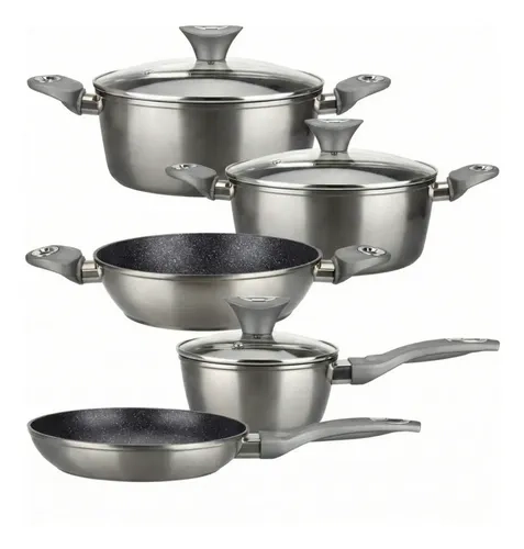 BATERIA DE COCINA 8 PIEZAS CHAMPAGNE MARMICOC CHAMPAGNE - 5