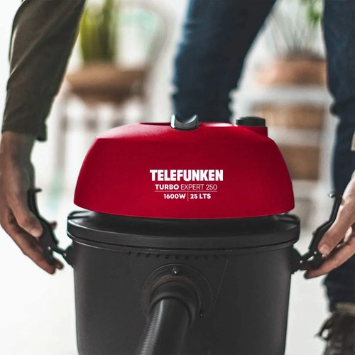 ASPIRADORA DE POLVO Y AGUA 1600W 25 LITROS MARCA TELEFUNKEN - 9