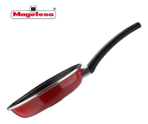 BATERIA DE COCINA CORAL 7 PIEZAS MAGEFESA ROJO - 5