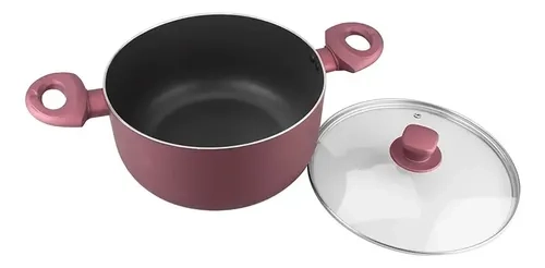 BATERIA DE COCINA SPRING MARMICOC 7 PIEZAS ROJA - 6